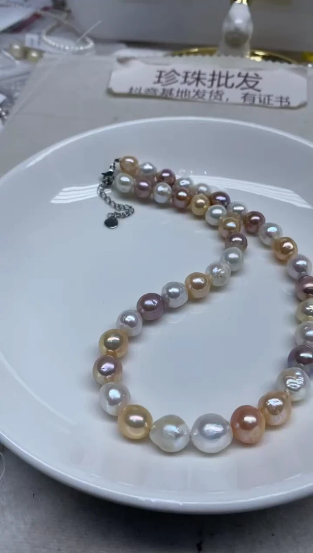 淡水珍珠未镶嵌颈饰58