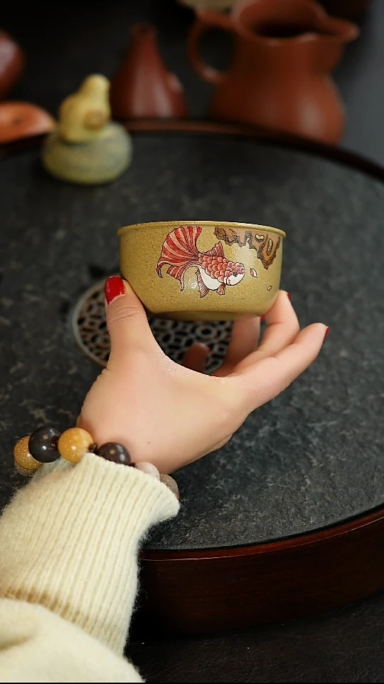 【闪购商品】紫砂茶杯宜兴紫砂主人杯