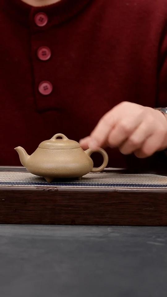 【闪购商品】紫砂茶壶梨皮泥全手汉棠