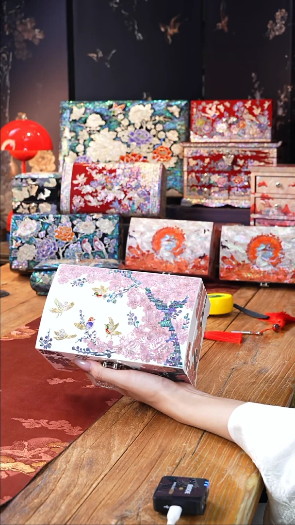 【闪购商品】贝壳摆件豆包儿推荐螺钿