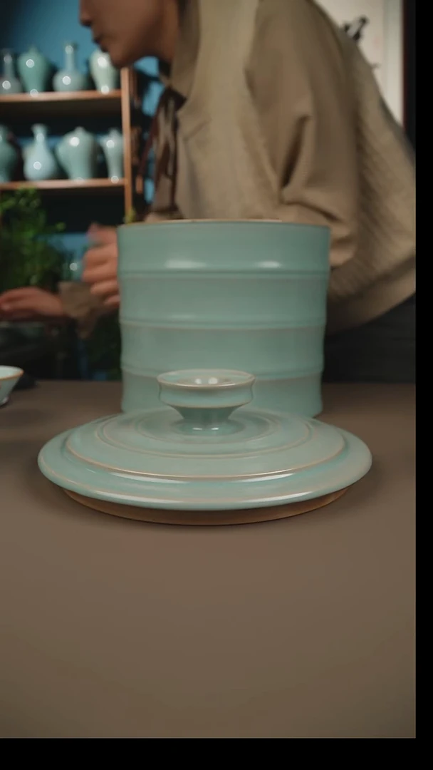 杯仿古大茶仓微暇