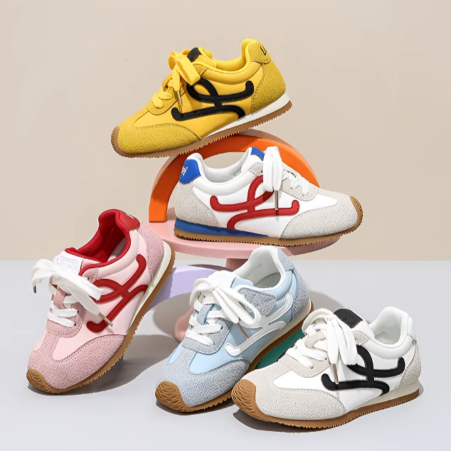 LA.VI【童品供应仓专属】2025春季儿童男女童休闲鞋中大童亲子鞋