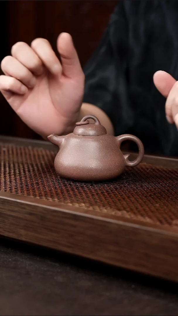 茶壶紫砂岩中泥葫芦6