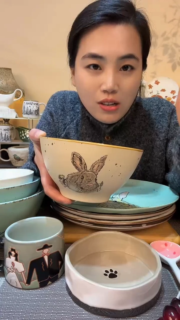 【闪购商品】瓷片瑕疵款 6英寸碗 介意勿拍