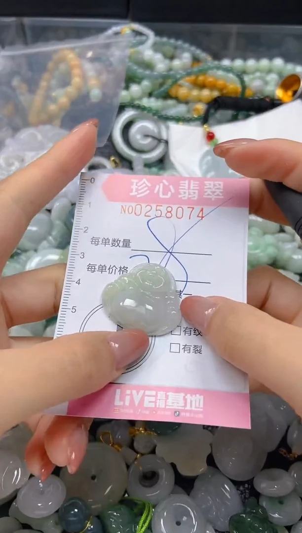 翡翠未镶嵌颈饰闪购0258074