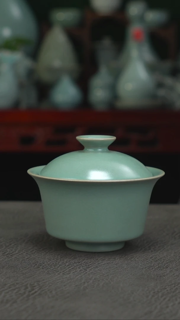 柴-马蹄盖碗   精品=二