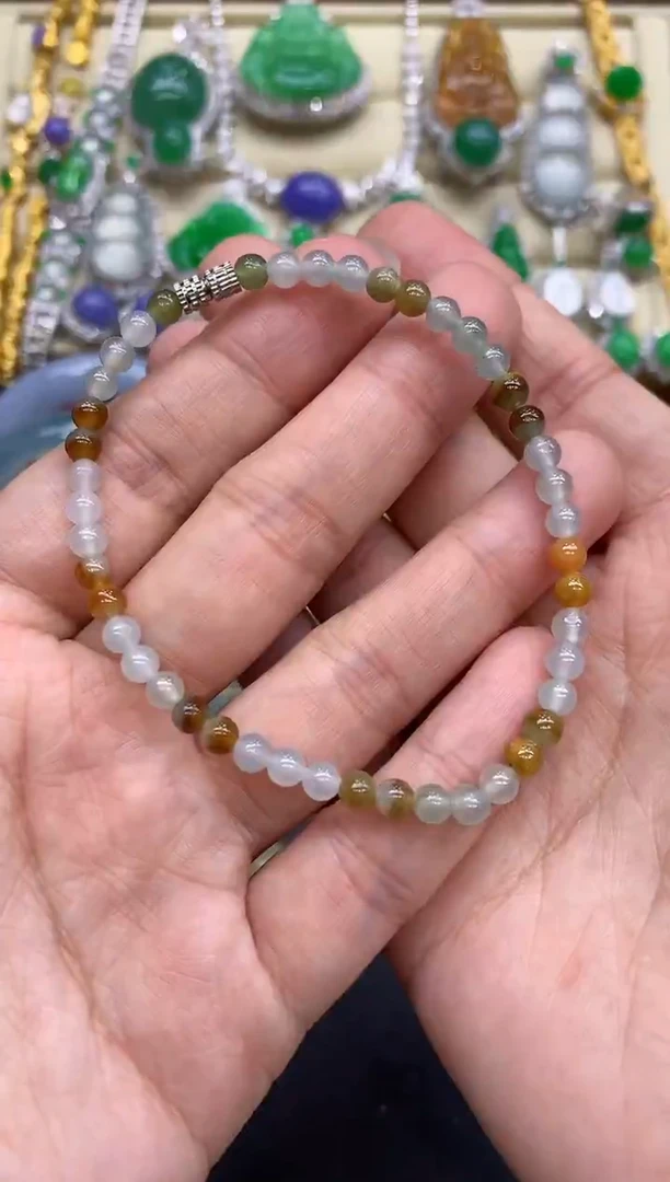 未镶嵌手串翡翠291-中国好珍宝