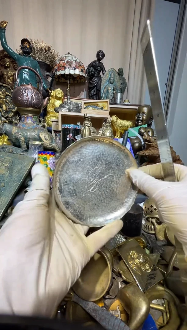 茶盏大阪商品铜器摆件332