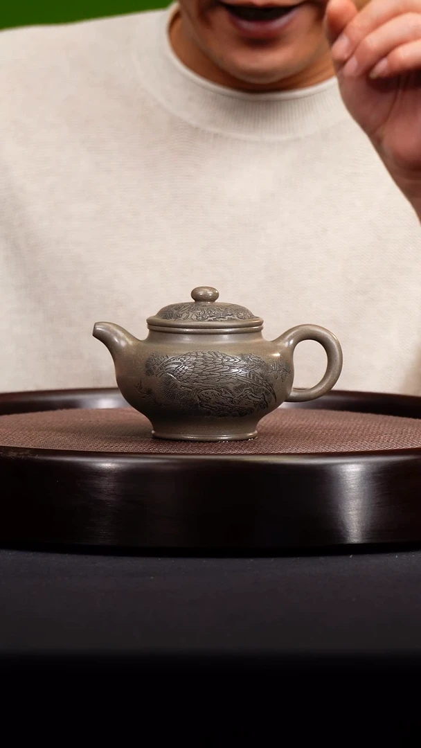 茶壶紫砂宜兴紫砂原矿壶