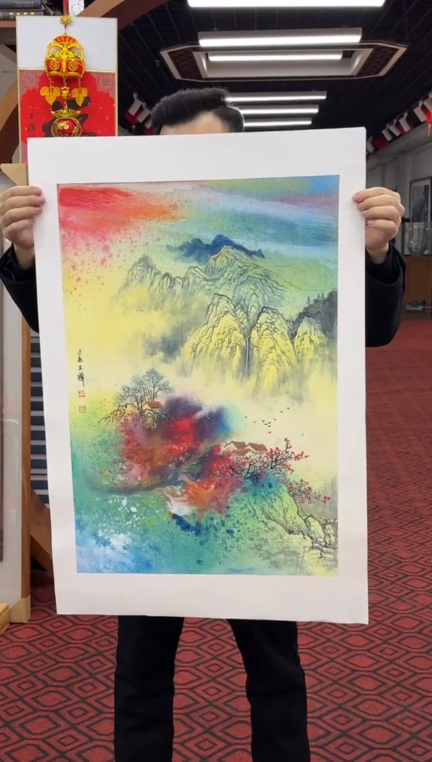 【闪购商品】国画国画绘画山水花鸟