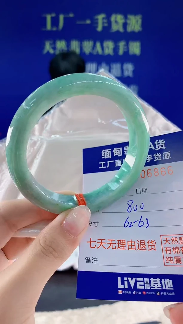 未镶嵌手镯翡翠66