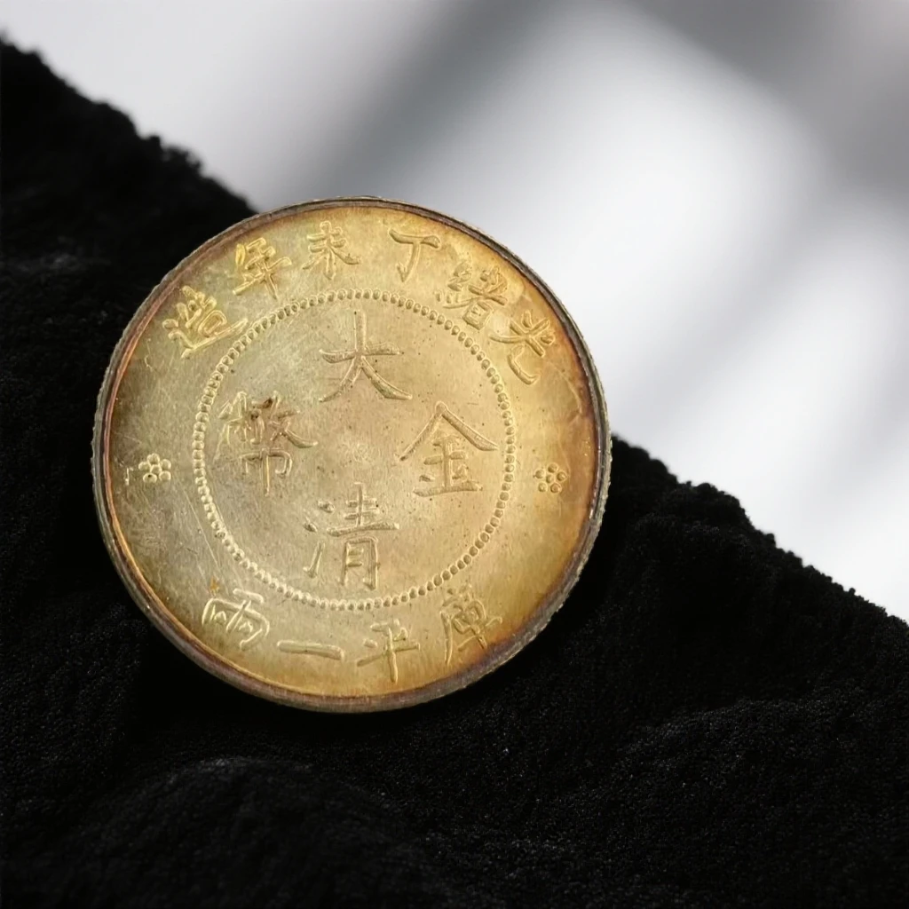 565【甄藏】精选手工复制仿古铜银复古纪念工艺摆件
