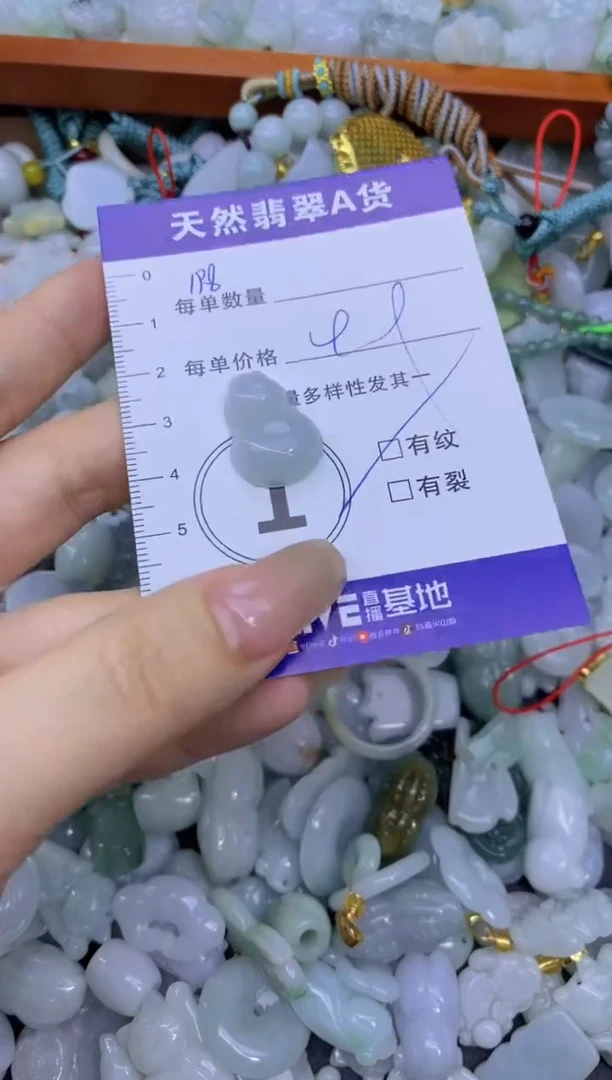 颈饰未镶嵌翡翠天然翡翠A货批量多样性发一件