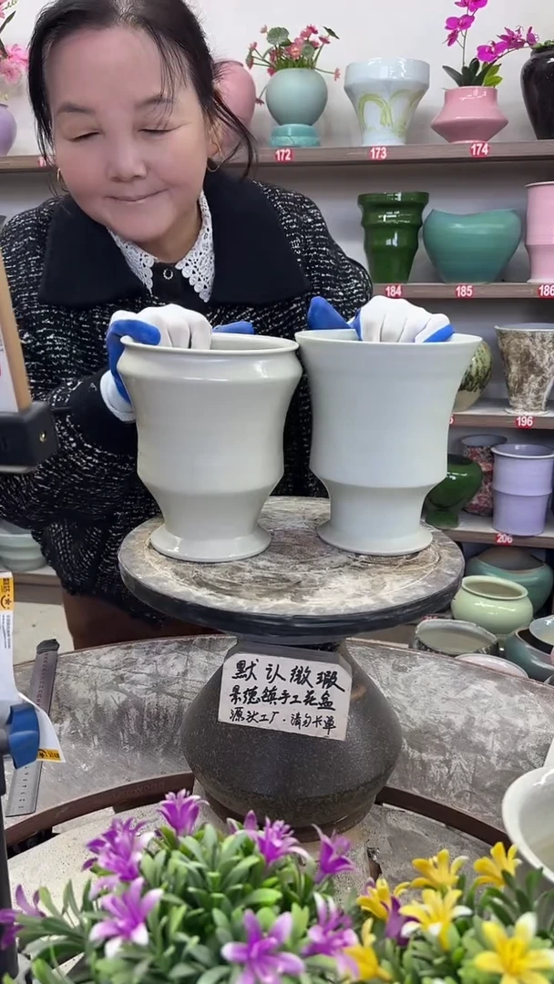 12-15-高18口14瑕-花盆