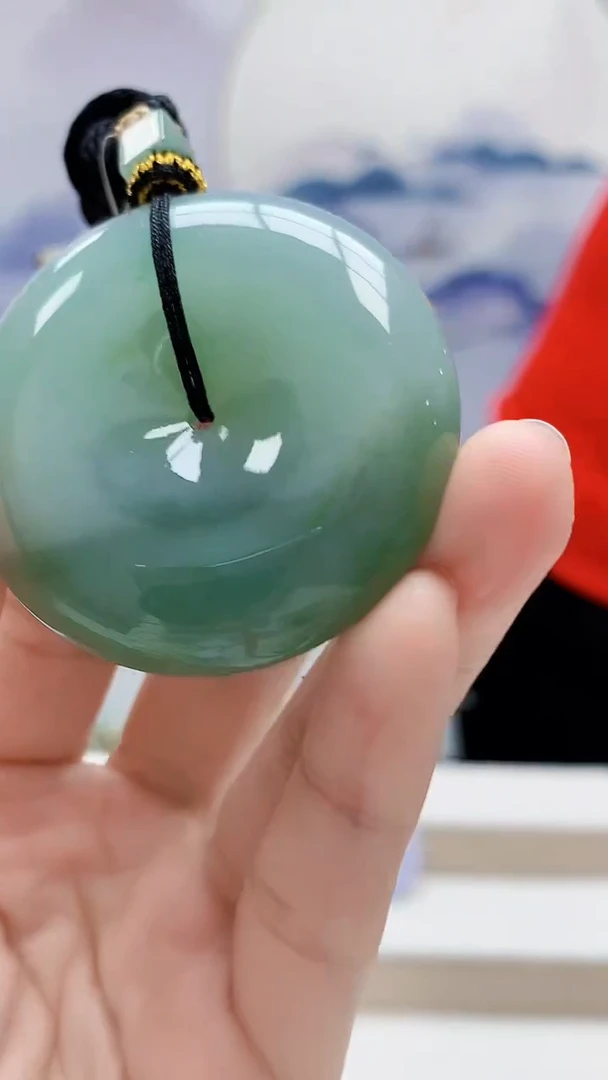 未镶嵌定制翡翠桦*5167lr-毛货挂件80