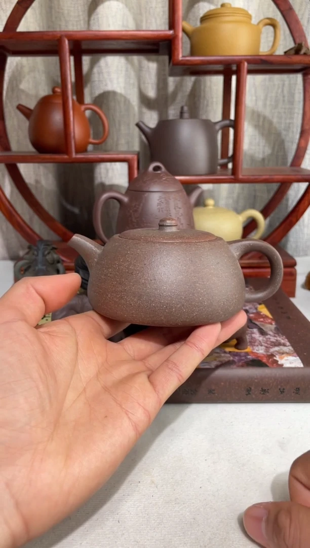 【闪购商品】紫砂茶壶微瑕台西青段手工泥井栏