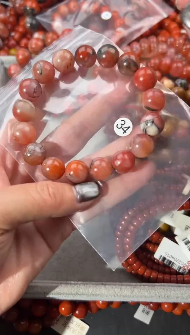 未镶嵌手串南红玛瑙12+