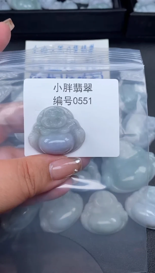 翡翠未镶嵌颈饰缅甸天然A货翡翠0551