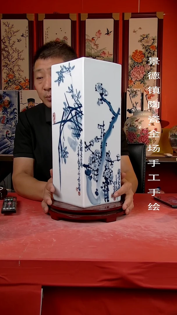 摆件景德镇陶瓷 手工手绘28