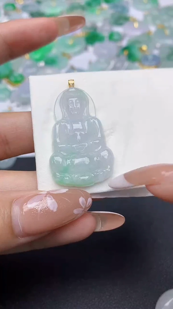 颈饰未镶嵌翡翠A货假一赔三支持复检百元上九元证书费自理