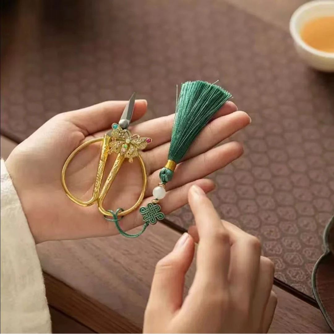 金蝴蝶剪刀（绿）@2120