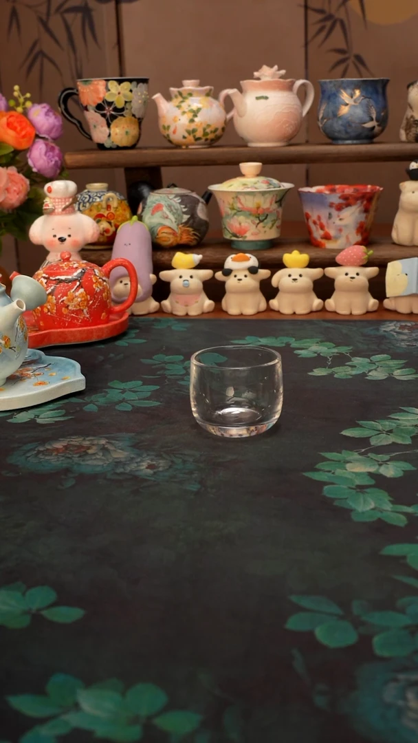 【落单】透明玻璃品茗杯