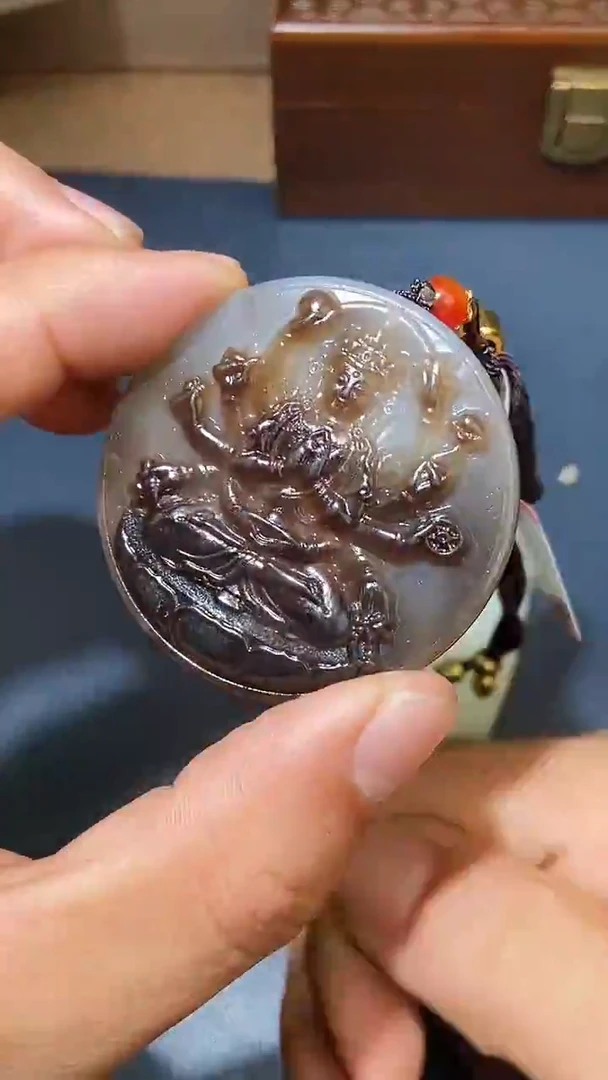 颈饰未镶嵌和田玉桉HX