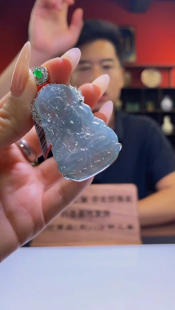 未镶嵌定制翡翠翡翠A货YZ046多样性发一