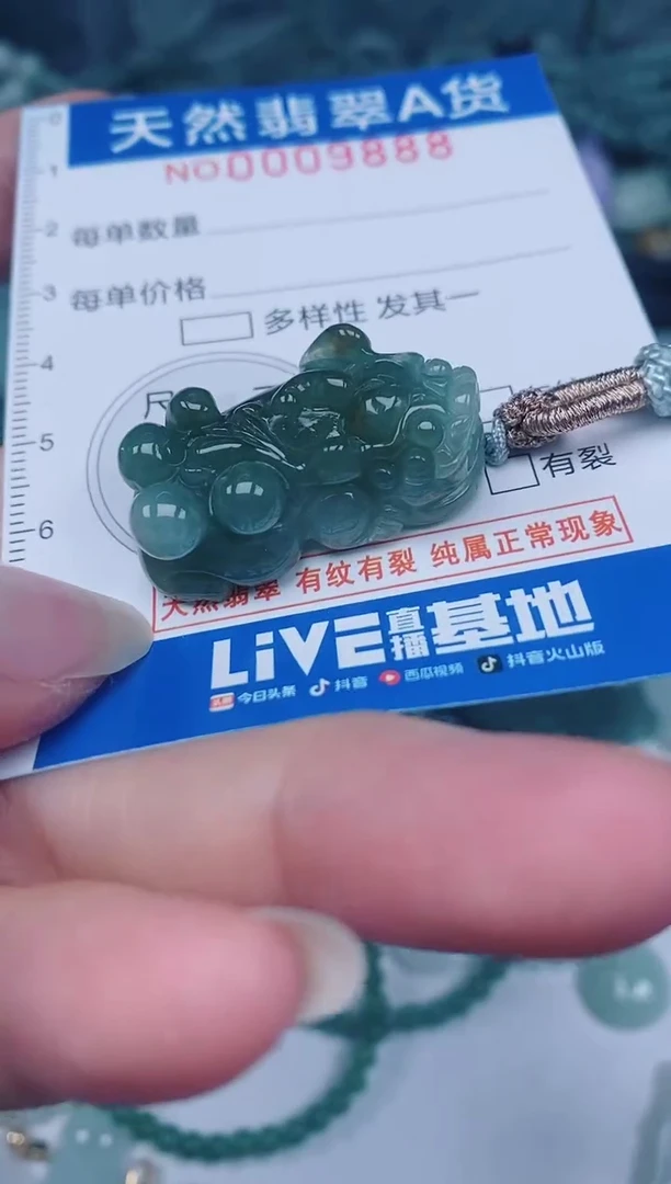 颈饰未镶嵌翡翠00009888