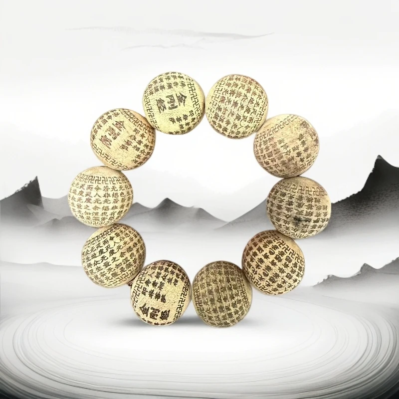 A574越南沉香木串25mm