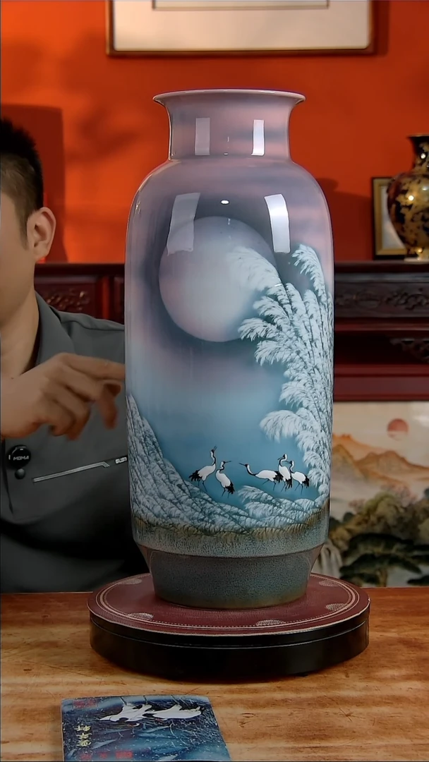 景德镇高端陶瓷摆件1瓶