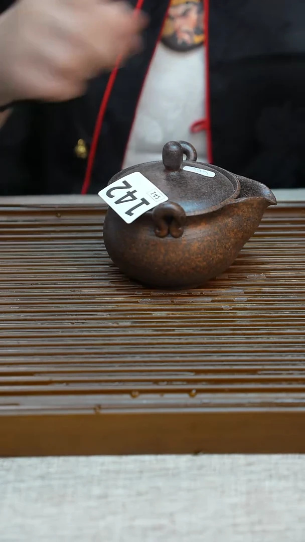 纯手工粗陶茶具每只不一样