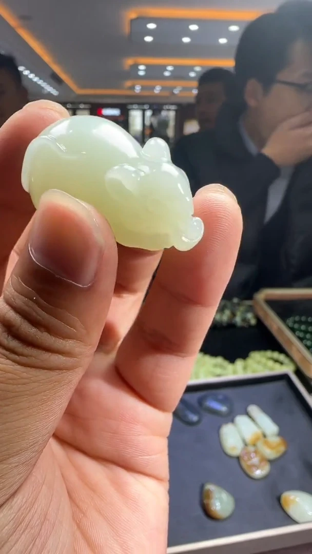 未镶嵌和田玉挂件【陆1118】28 7026