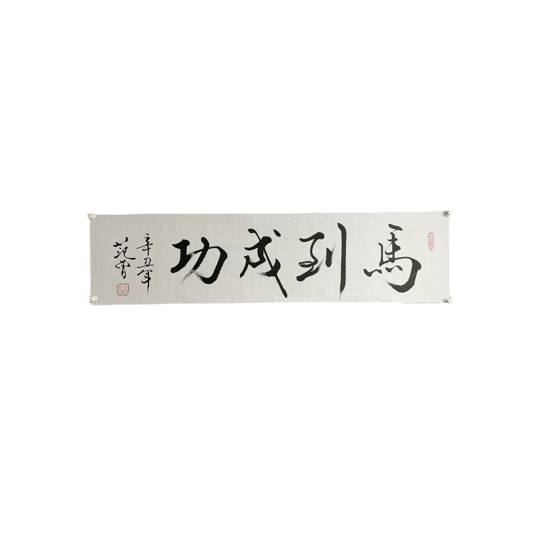 d839范曾书法软片尺寸137*35约4平尺