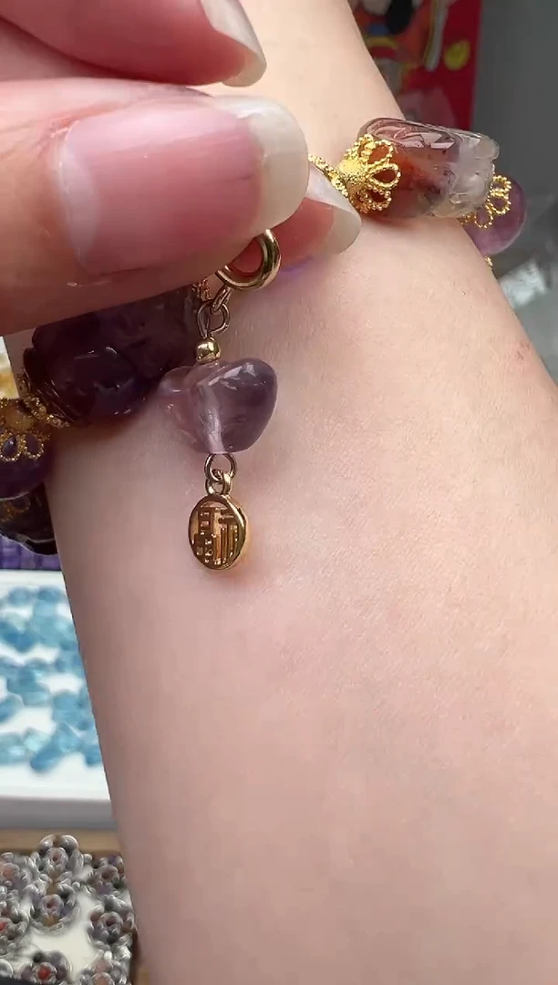 【闪购商品】水晶颈饰未镶嵌74a多样性发其一/2.5/1个