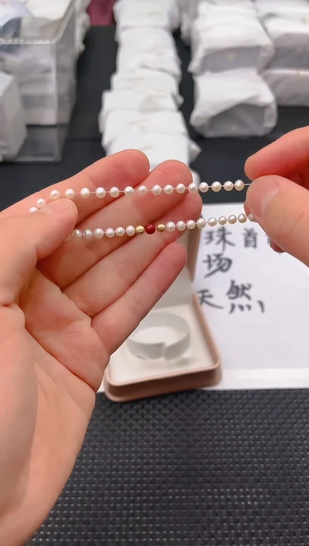 未镶嵌淡水珍珠耳饰sl4055