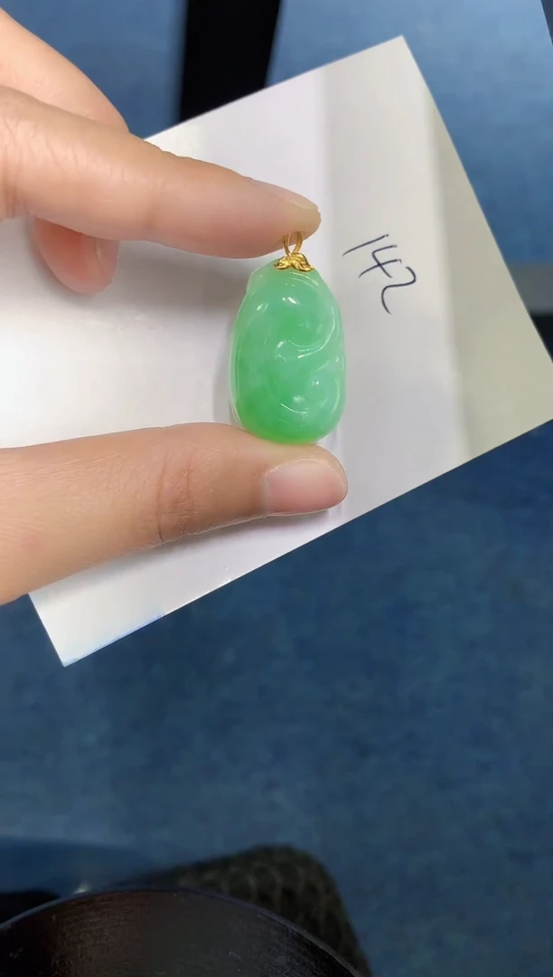 【闪购商品】翡翠颈饰18K金镶嵌000000000