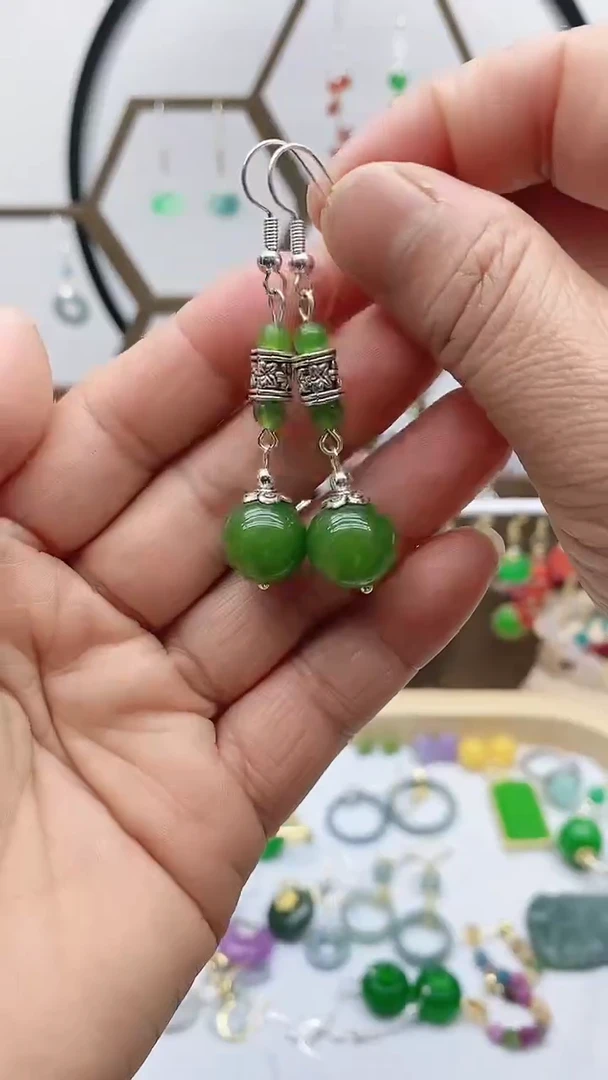 未镶嵌和田玉耳饰97