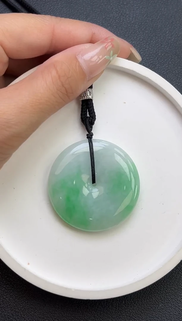 颈饰未镶嵌翡翠K733-850 平安扣