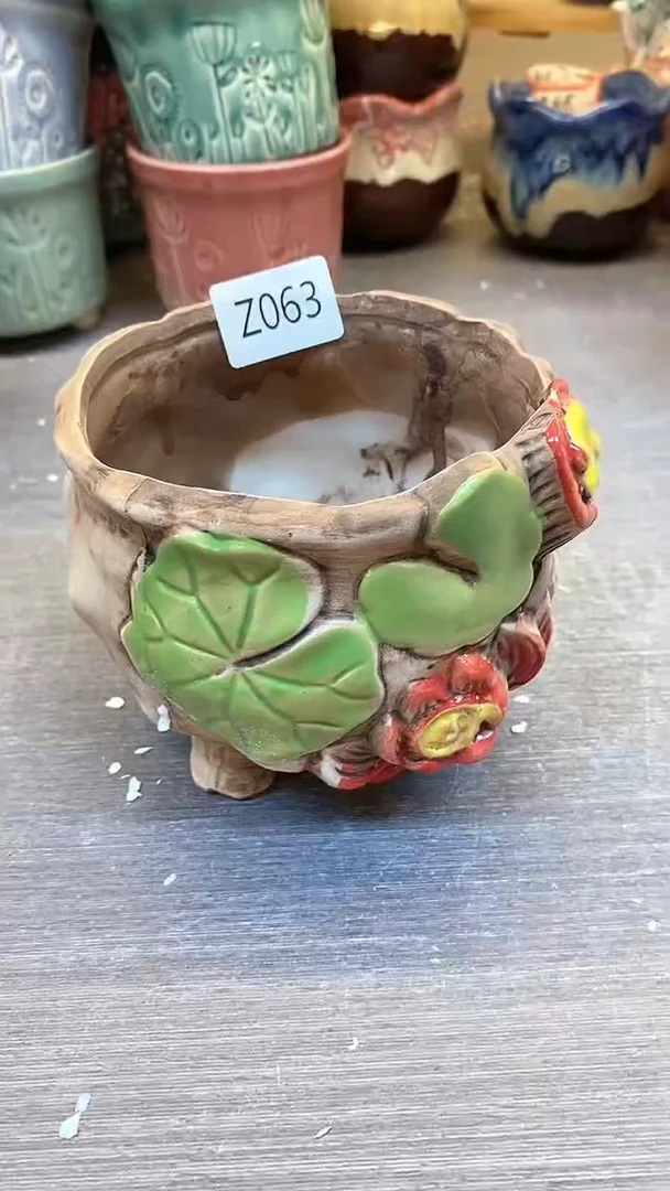 @@陶瓷多肉花盆Z063