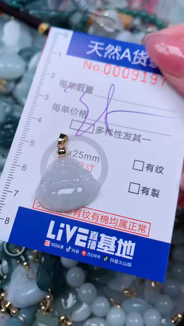 【闪购商品】翡翠颈饰未镶嵌00009197