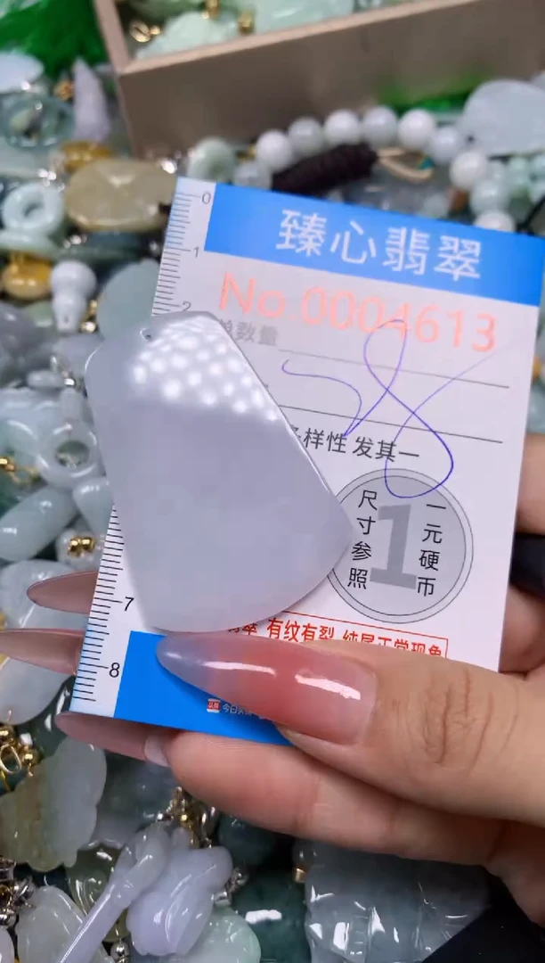 【闪购商品】翡翠颈饰未镶嵌含绳0004613