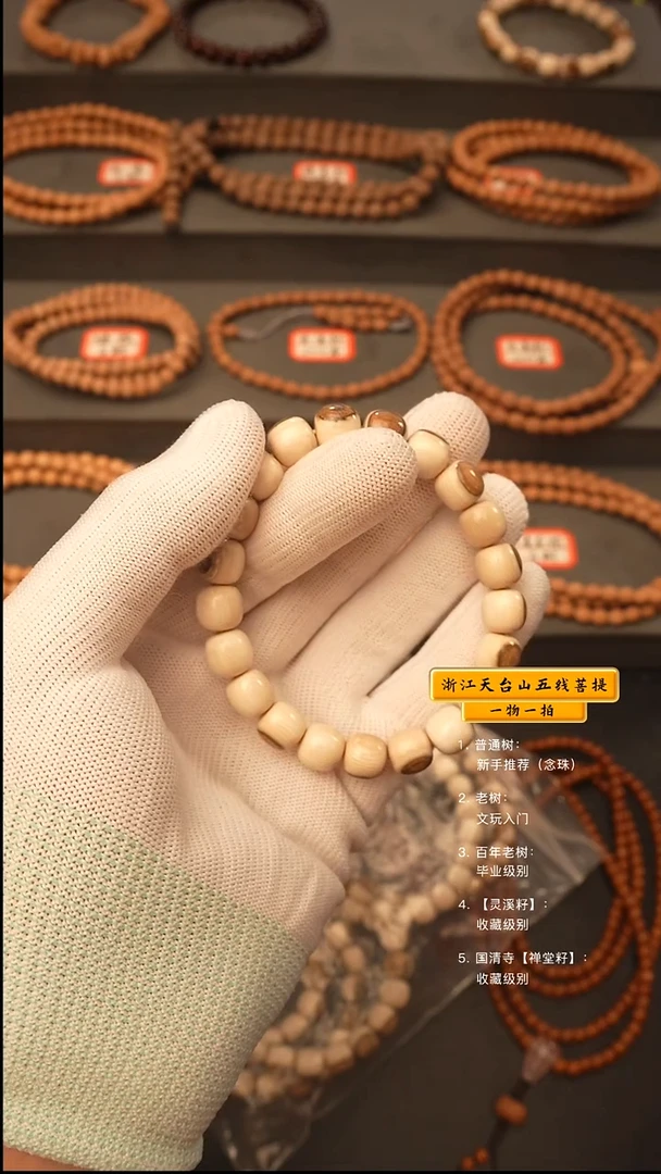 吊坠五线菩提手串