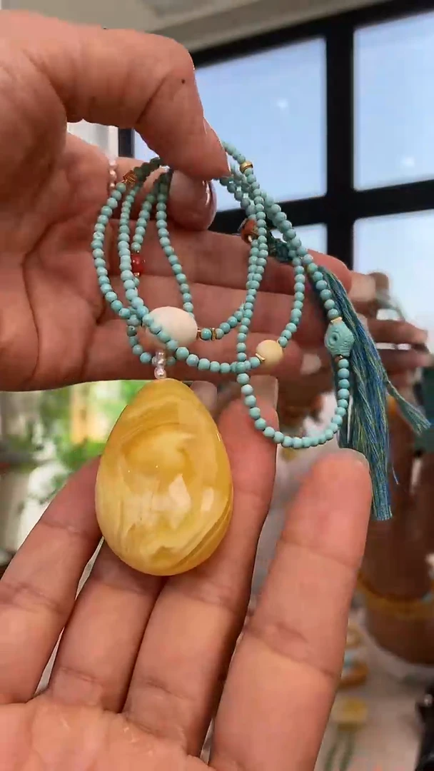 【闪购商品】琥珀颈饰未镶嵌天然琥珀蜜蜡