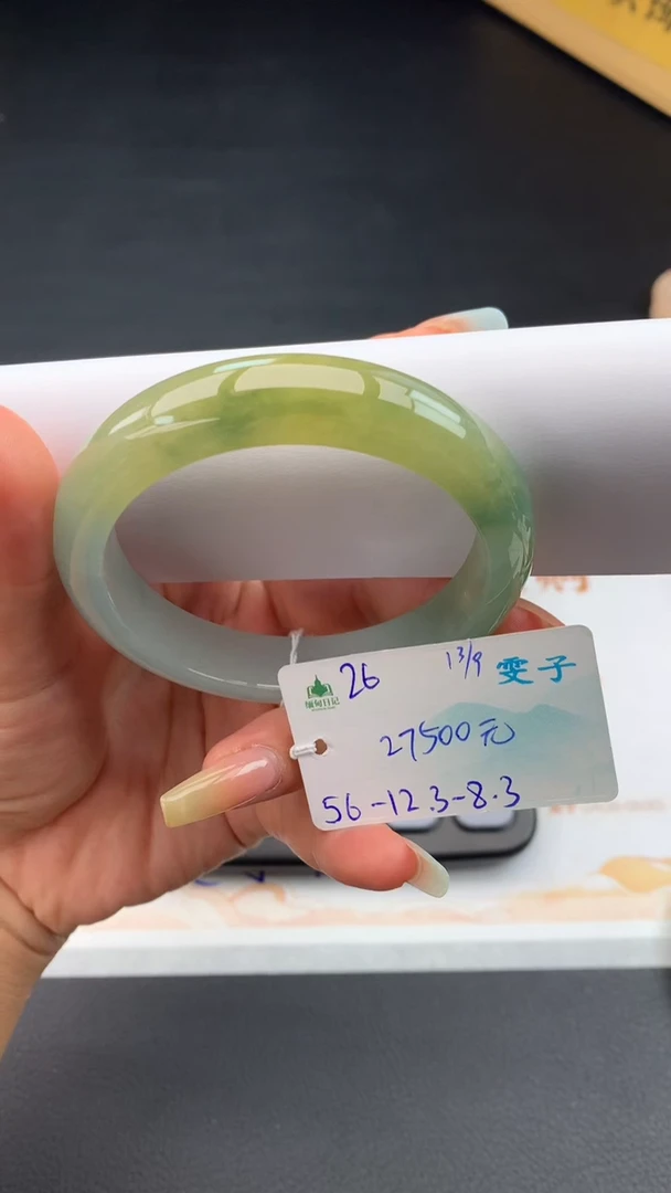 未镶嵌手镯翡翠?****白自带#送人#，联系客服核对地址~