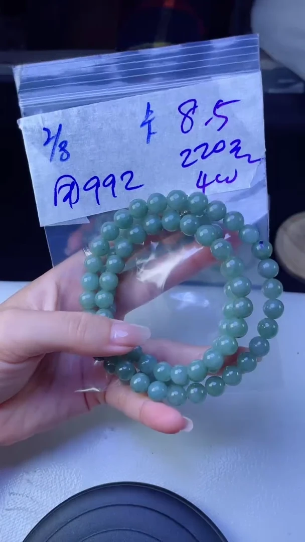 【闪购商品】定制翡翠未镶嵌珠串