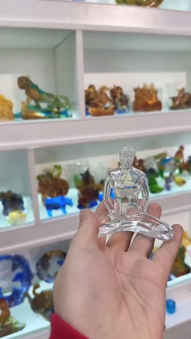 手工艺品琉璃佛像