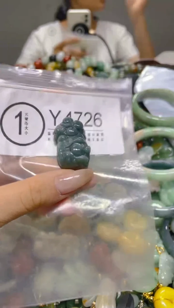 颈饰未镶嵌翡翠/Y/翡翠A货，一件也是批发价