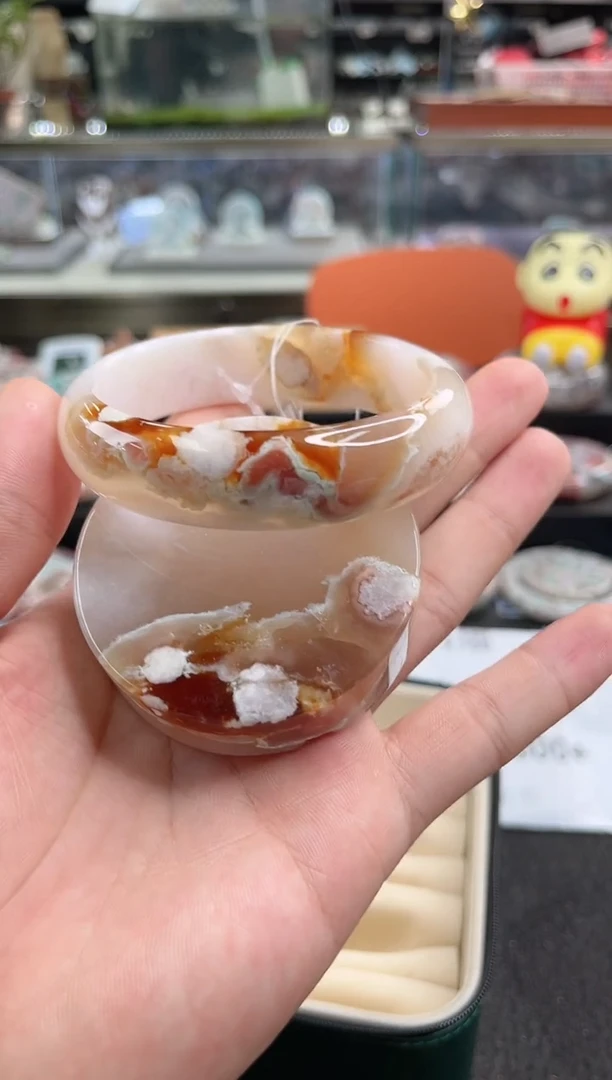 未镶嵌手镯石英质玉64圈口 （赠品镯心）3009527