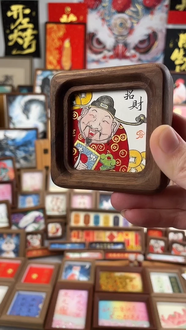 国画纯手绘书法绘画作品